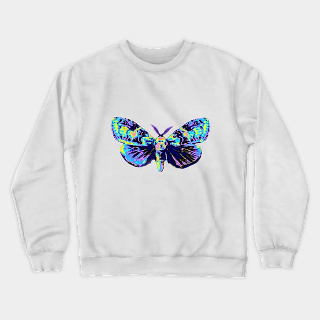 Dark Moth Crewneck Sweatshirt by dinaaaaaah